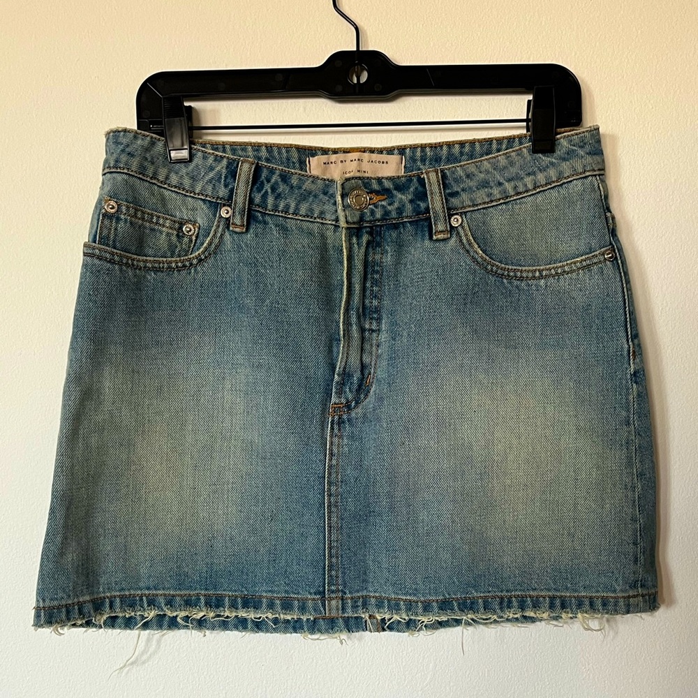 Marc by Marc Jacobs denim mini skirt